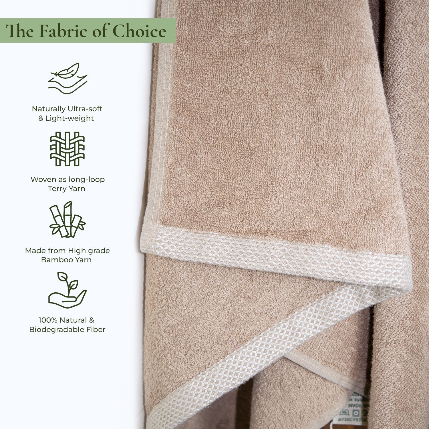 Royal Bamboo 500 GSM Bath Towel | 100% Bamboo