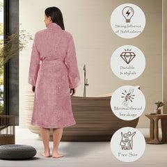 Canningvale  550 GSM Cotton Bathrobe  for Women