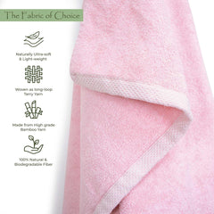 Royal Bamboo 500 GSM Hand Towels | 100% Bamboo, Ultra Soft, Highly Absorbent Eco-Friendly Towels - Rangoli