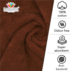 Trio 100% Cotton Bath Towel (71x147 CM), 550 GSM - Rangoli