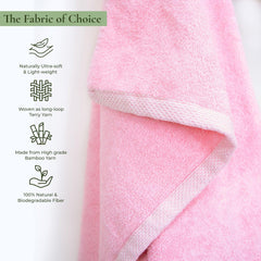 Royal Bamboo 500 GSM Hand Towels | 100% Bamboo, Ultra Soft, Highly Absorbent Eco-Friendly Towels - Rangoli