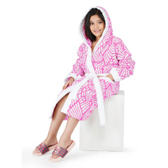 Jacquard Kids Bathrobe 400 GSM - Rangoli