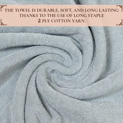 Oriental 450 GSM Cotton Bath Towel (Size: 71x147 CM)