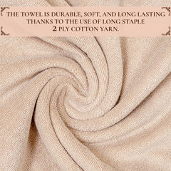 Oriental 450 GSM Cotton Bath Towel (Size: 71x147 CM)