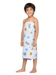 Rangoli 100% Cotton Kids Bath Towel | Skin Friendly Ultra Soft Towels for Girls and Boys - Rangoli