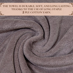 Oriental 450 GSM Cotton Bath Towel (Size: 71x147 CM)