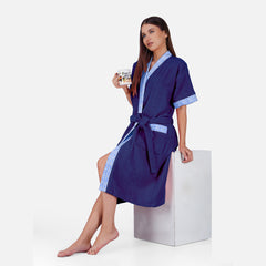 Sakura Women 420 GSM Cotton Bathrobe