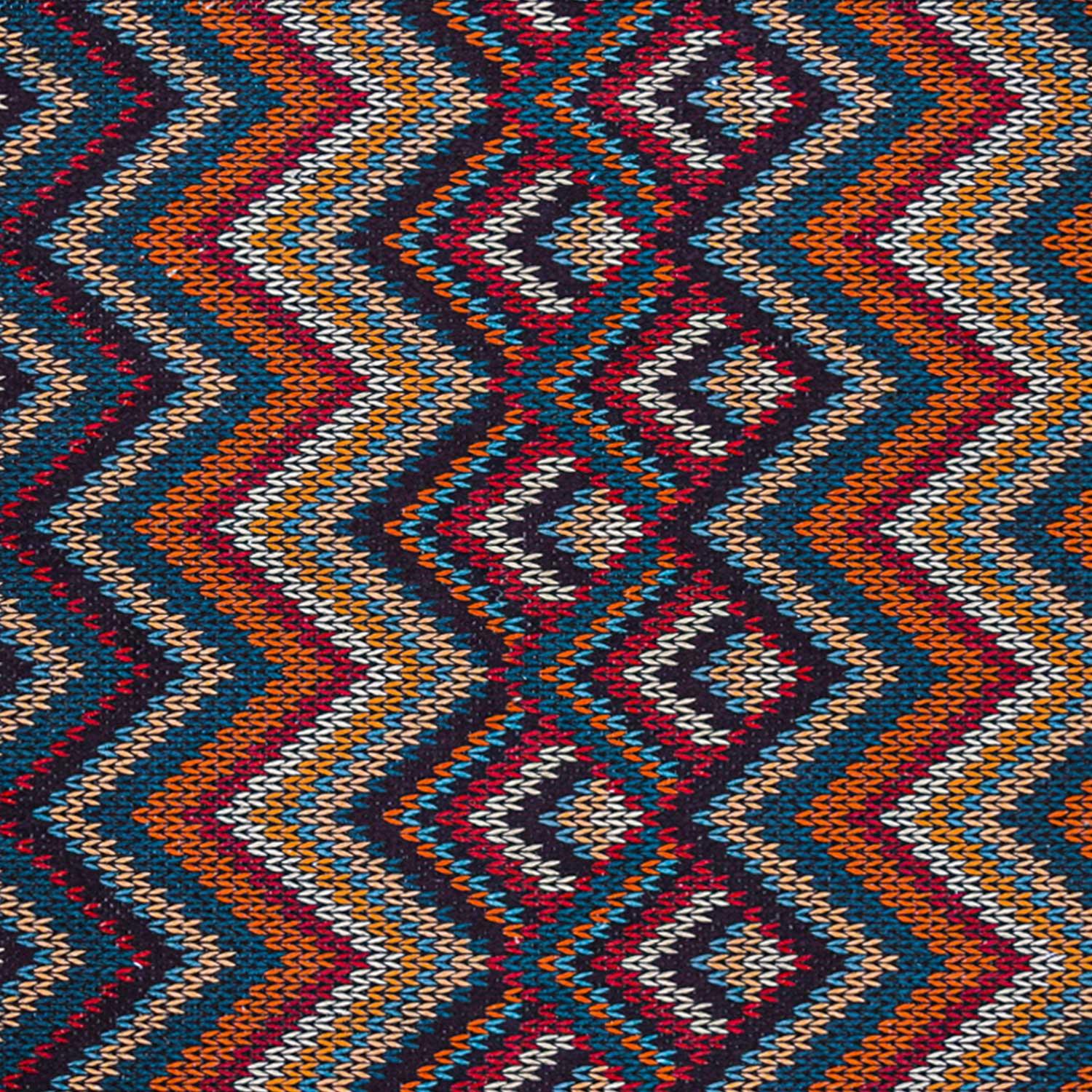 Rangoli Beautiful Chevron Design Anti Skid Carpet