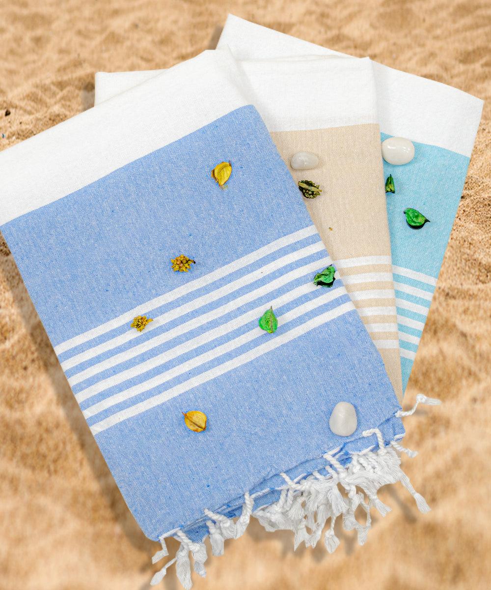 Cotton Bath Towel For Unisex Set of 6, 200 GSM (165L X 85W)