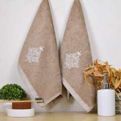 Royal Bamboo 500 GSM Towel Set of 4 | 100% Bamboo (2 Bath Towels + 2 hand Towels) - Rangoli