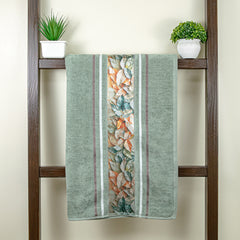 Oriental 450 GSM Cotton Bath Towel (Size: 71x147 CM)