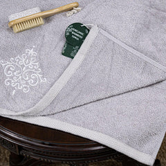 Royal Bamboo 500 GSM Hand Towels | 100% Bamboo, Ultra Soft, Highly Absorbent Eco-Friendly Towels - Rangoli