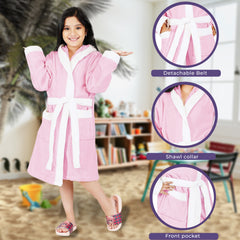 Rangoli Noble Kids Cotton Bathrobes 400 GSM for Girls and Boys