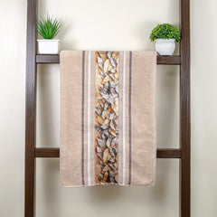 Oriental 450 GSM Cotton Bath Towel (Size: 71x147 CM)