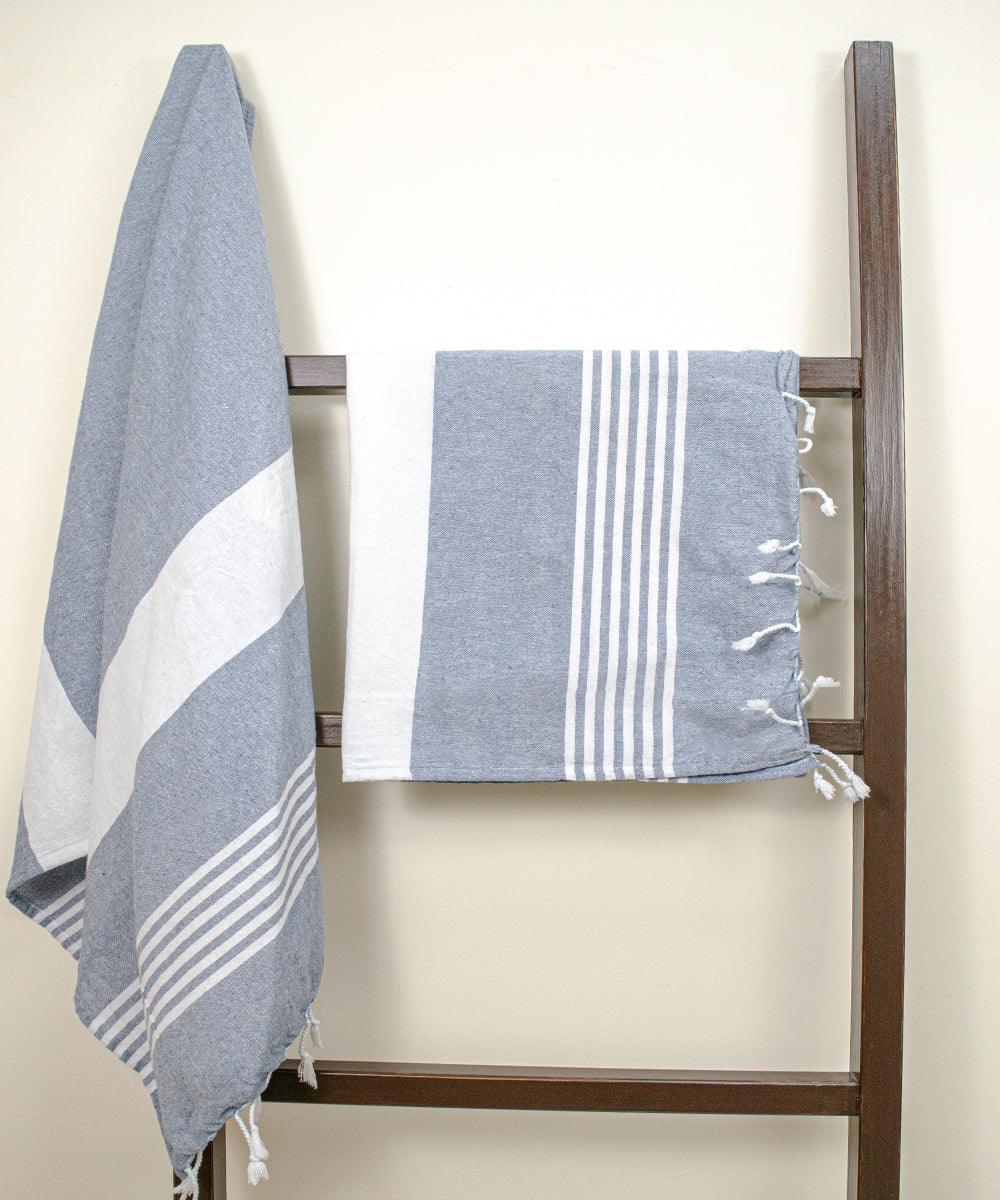 Cotton Bath Towel For Unisex Set of 2, 200 GSM (165L X 85W)