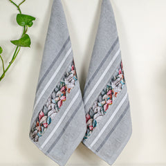 Oriental 450 GSM Hand Towel Set Of 2 | Ultra Soft & Highly Absorbent Towels