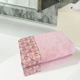 Prima Lace 100% Cotton Hand Towel Set of 2 | Ultra Soft, Highly Absorbent Luxurious Towels - Rangoli