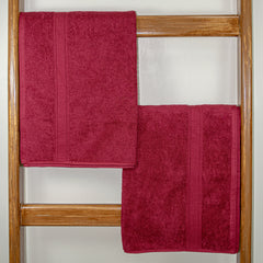 Trio 100% Cotton Bath Towel Set of 2 (550 GSM)