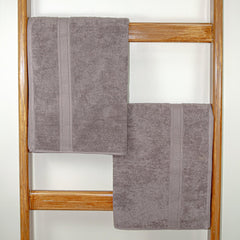 Trio 100% Cotton Bath Towel Set of 2 (550 GSM)
