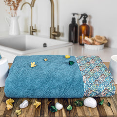 Sunshine 550 GSM Cotton Bath Towel | Ultra Soft, Extra Absorbent Luxurious Towels