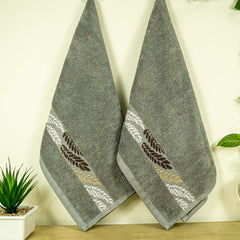 Rangoli Morgan 470 GSM 100% Cotton 2 Hand Towels