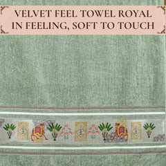 Regal 460 GSM Bath Towels Set Of 2 | Ultra Soft & Highly Absorbent Towels