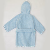 Rangoli Baby Bathrobe Ultra Soft With Matching Slipper, full Sleeves And Attached Adjustable Belt