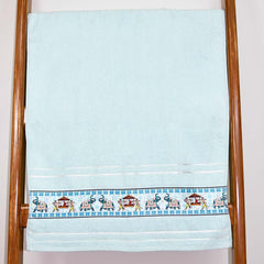 Royal Designed Rajvanshi 440 GSM Cotton Bath Towel - Rangoli