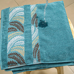 Rangoli Morgan 470 GSM 100% Cotton 2 Bath Towels