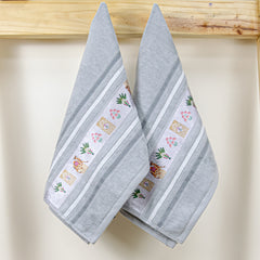 Regal 460 GSM Hand Towel Set Of 2 | Ultra Soft & Highly Absorbent Towels