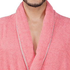 Rangoli Sunshine 500 GSM Cotton Bathrobe For Men