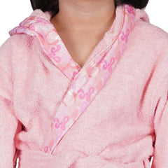 Rangoli Kids Bamboo Hooded Bathrobe | 500 GSM Ultra-Soft & Lightweight | 100% Bamboo Fabric for Gentle Comfort | Highly Absorbent & Breathable | Perfect for Bath, Swim, and Relaxation | Available in Various Sizes