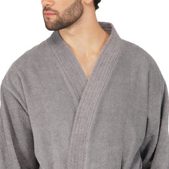 Rangoli Noble Cotton Adult Bathrobe for Men 400 GSM