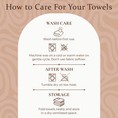 Oriental 450 GSM Hand Towel Set Of 2 | Ultra Soft & Highly Absorbent Towels