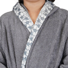 Rangoli Kids Bamboo Hooded Bathrobe | 500 GSM Ultra-Soft & Lightweight | 100% Bamboo Fabric for Gentle Comfort | Highly Absorbent & Breathable | Perfect for Bath, Swim, and Relaxation | Available in Various Sizes