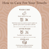 Rangoli Victoria 100% Cotton Hand Towel Set of 3 | Ultra Soft, Super Absorbent Luxurious Towels