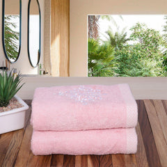 Royal Bamboo 500 GSM Hand Towels | 100% Bamboo, Ultra Soft, Highly Absorbent Eco-Friendly Towels - Rangoli