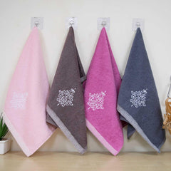 Royal Bamboo 500 GSM Hand Towel Set of 8, Multicolor | 100% Bamboo - Rangoli