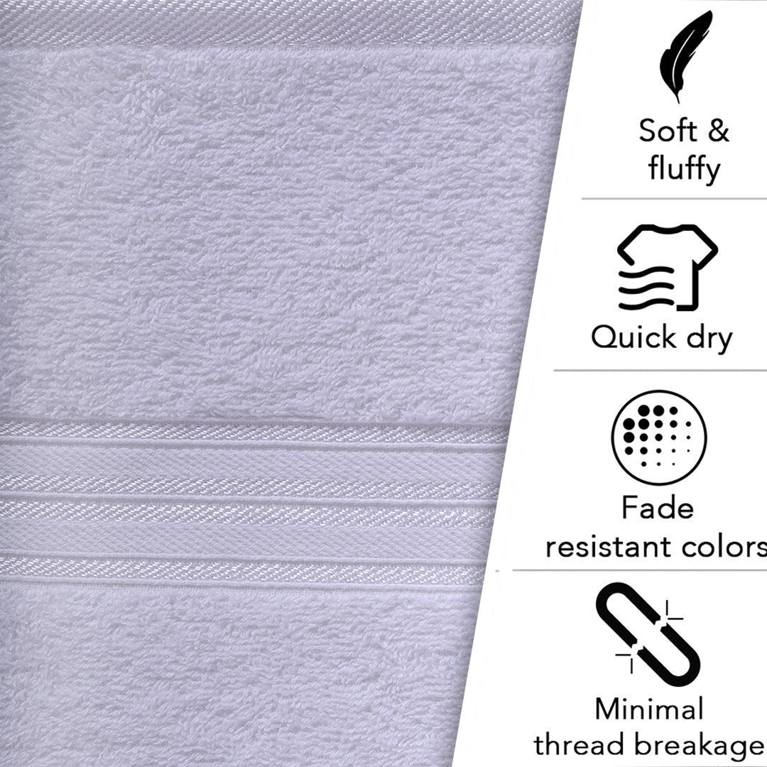 Super Comfy 100% Cotton Hand Towels | Ultra Soft, Lightweight and Quick Drying Towels - Rangoli