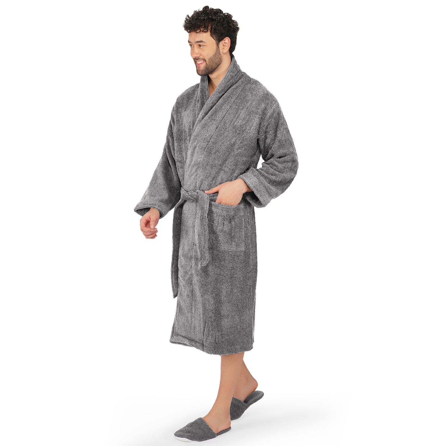 Canningvale 550 GSM Cotton Bathrobe For Men