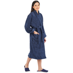 Canningvale  550 GSM Cotton Bathrobe  for Women