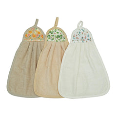 Wash Basin/Kitchen Hanging Hand Towels Set - Rangoli