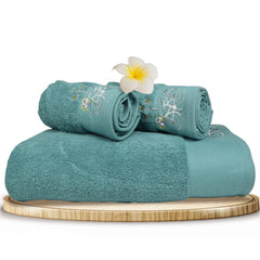 540 GSM Martin Towel Set Of 3 | Ultra Soft & Highly Absorbent Towels - Rangoli