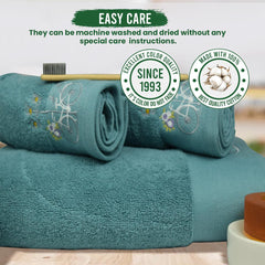 540 GSM Martin Towel Set Of 3 | Ultra Soft & Highly Absorbent Towels - Rangoli