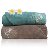 540 GSM Martin Bath Towel Set Of 2 | Ultra Soft & Highly Absorbent Towels - Rangoli