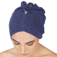 Rangoli Noble Cotton Hair Wrap Towel | Quick Dry, Absorbent Shower Cap