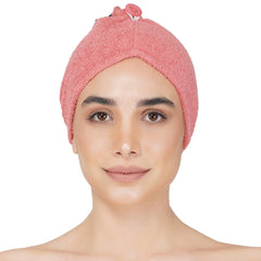 Rangoli Noble Cotton Hair Wrap Towel | Quick Dry, Absorbent Shower Cap