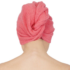 Rangoli Noble Cotton Hair Wrap Towel | Quick Dry, Absorbent Shower Cap