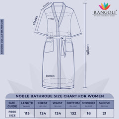 Noble Women 400 GSM Cotton Bathrobe