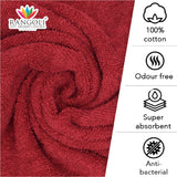 Trio 550 GSM Cotton Bath Towels Set of 3 ( 1 Bath and 2 Hand Towels)